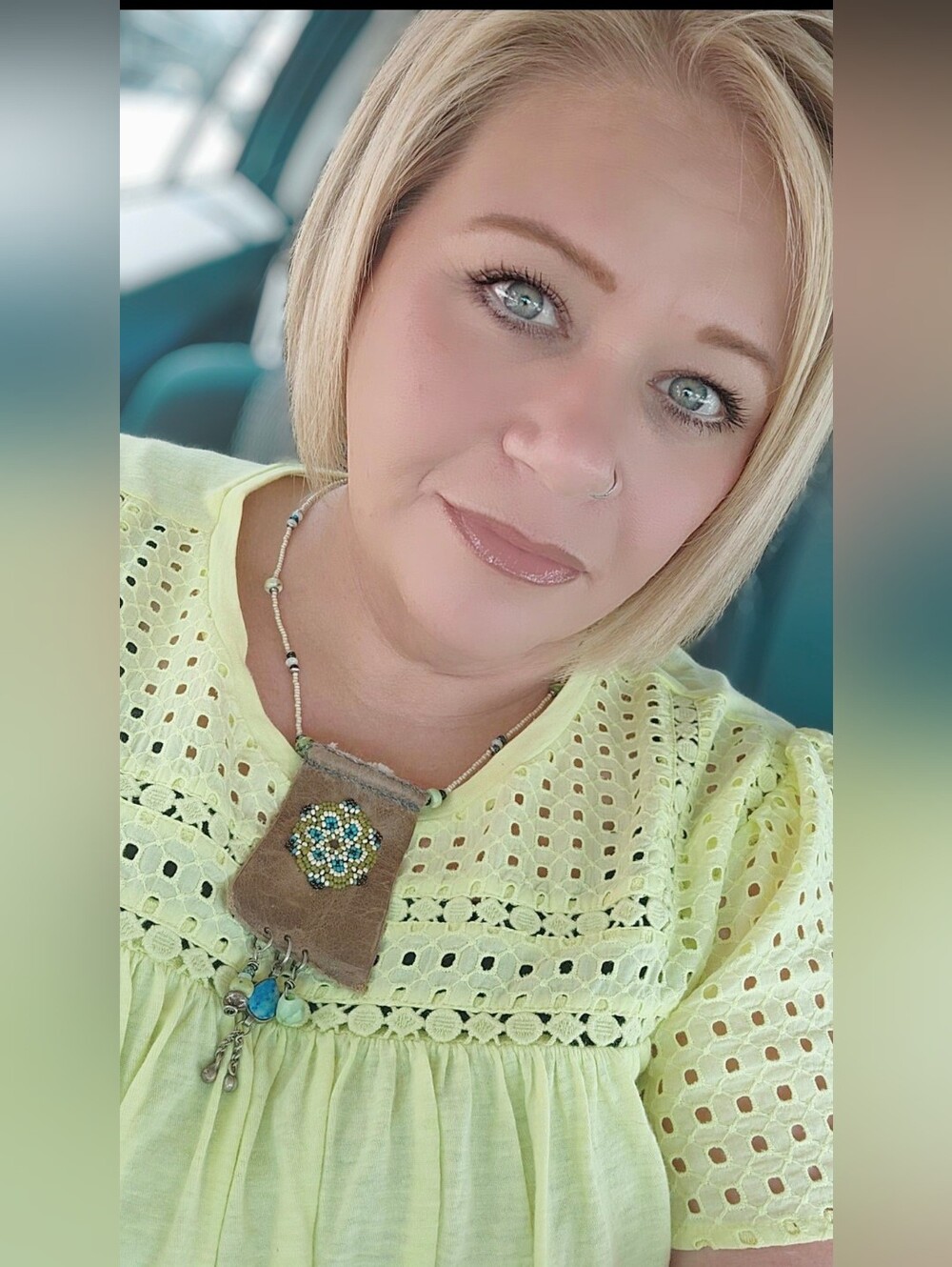 Lane Bryant Citron Top
